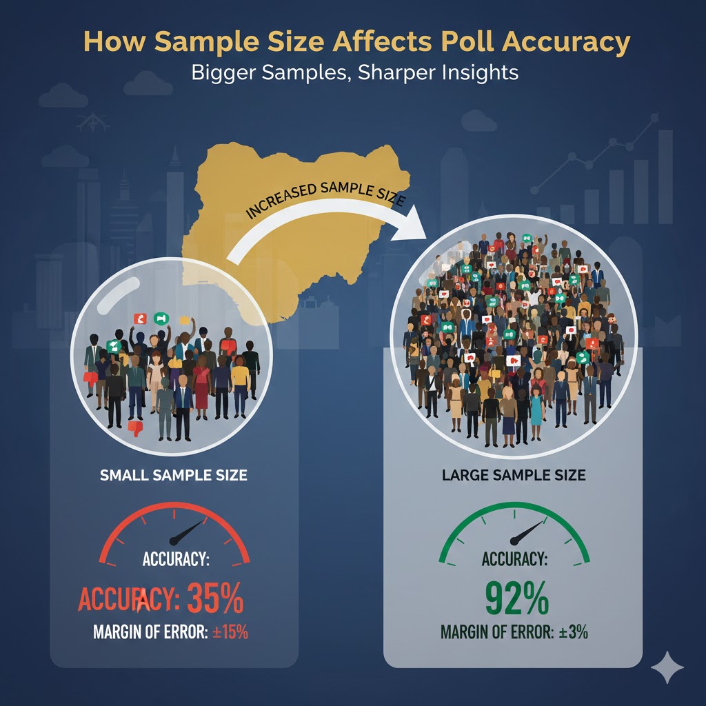 How Sample Size Affects Poll Accuracy