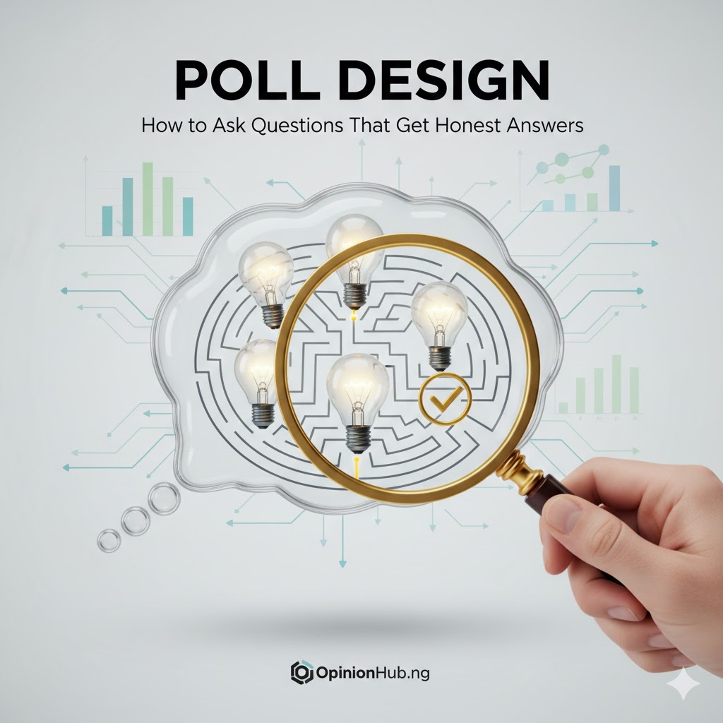 Poll Design: How to Ask Questions That Get Honest Answers