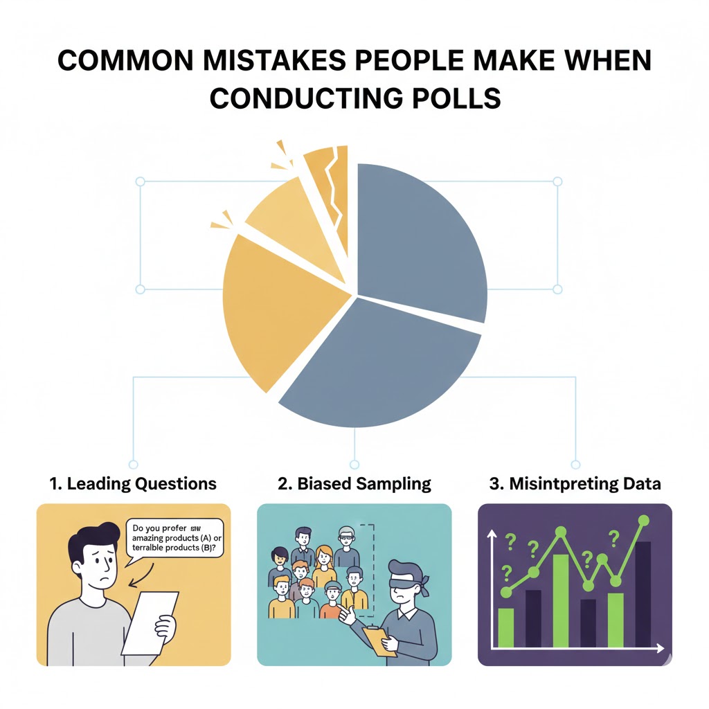 Common Mistakes People Make When Conducting Polls (And How to Avoid Them)