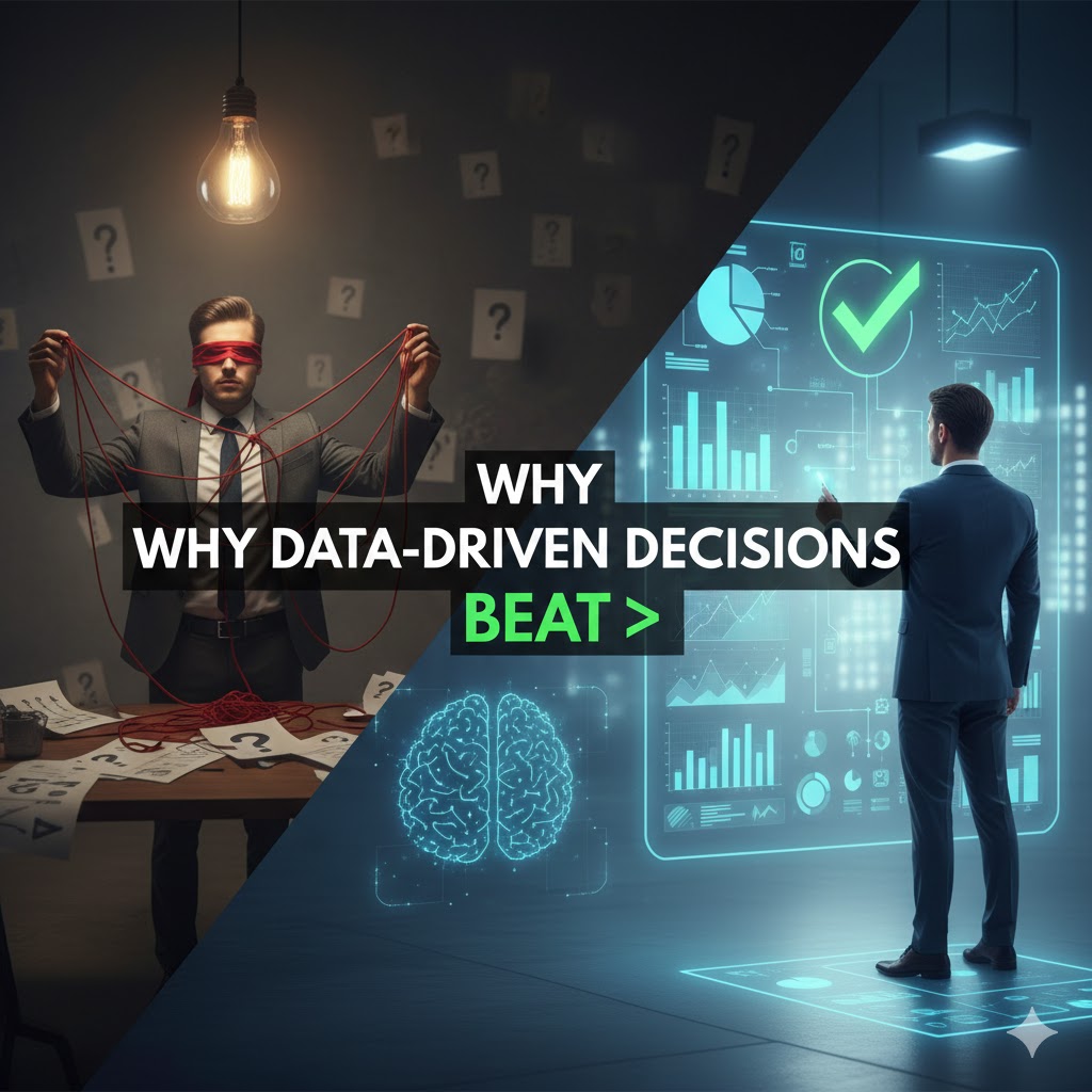 Why Data-Driven Decisions Beat Guesswork