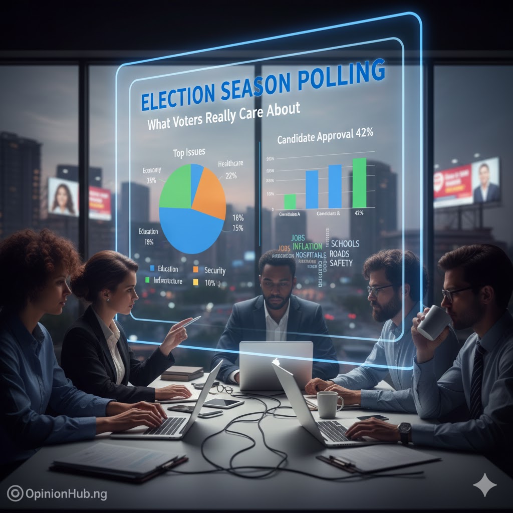 Election Season Polling: What Voters Really Care About