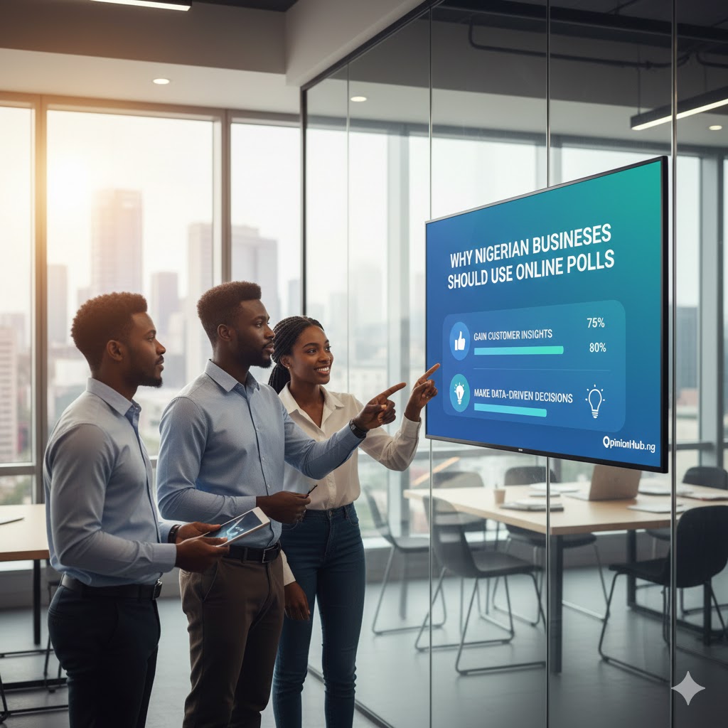 Why Nigerian Businesses Should Use Online Polls