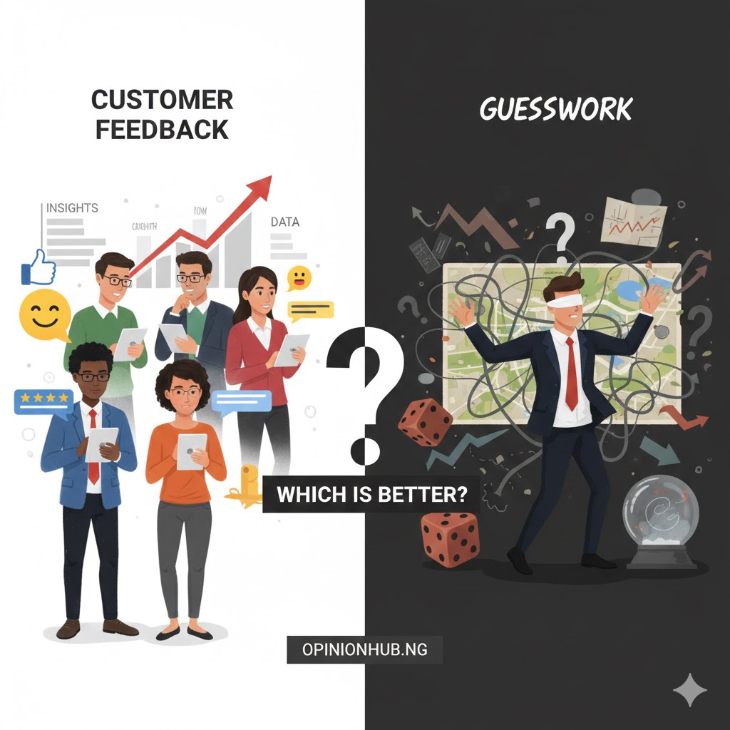 Customer Feedback vs Guesswork: Which Is Better?